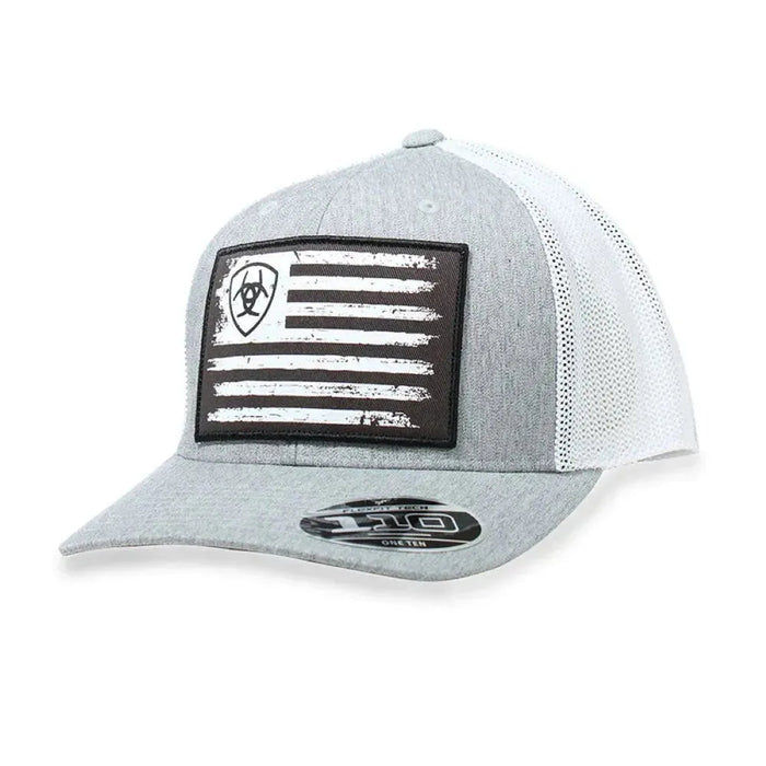 ARIAT Flagstone Flex (Grey/White) - Trucker Cap - Hatcountry