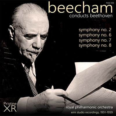BEECHAM conducts Beethoven Symphonies 2, 6, 7, 8 (1951-59) - PASC593 - CD