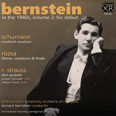 BERNSTEIN in the 1940s Volume 2: His Debut (1943) - PASC533 - CD