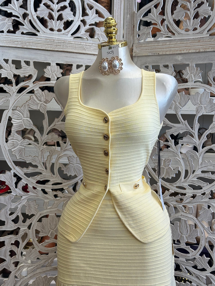 Butter Button Up Set- Stretchy, Estira