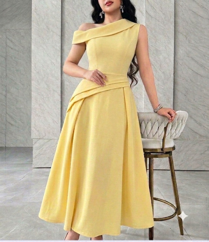 Caroline Midi Dress - Estira, Stretchy