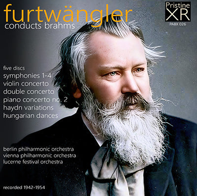 FURTWÄNGLER conducts Brahms (1942-52) - PABX026 - CD
