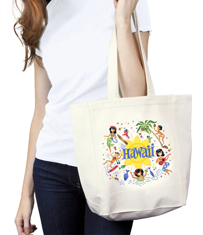 Here's Hawaii Retro Tote