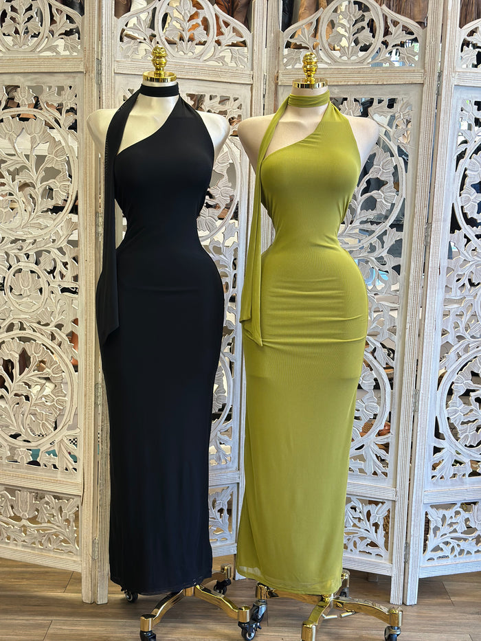 Ilia Evening Dress- Estira, Stretchy