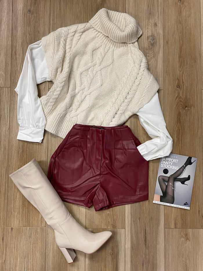 Leather Short