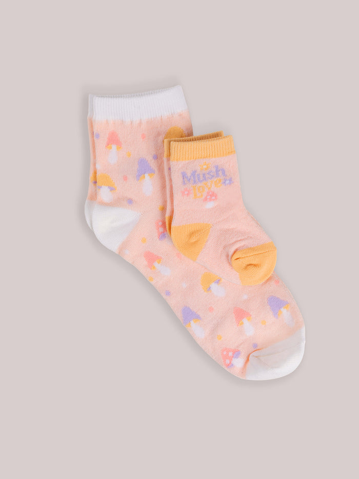 Mama & Me Matching Socks Set - Mushy Love