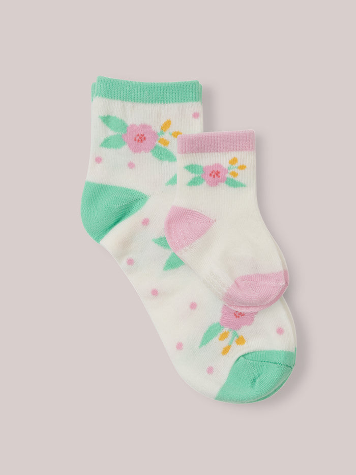 Mama & Me Matching Socks Set - Sweet Daisy