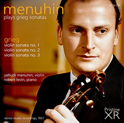 MENUHIN Grieg Violin Sonatas (stereo, 1957) - PACM131 - CD