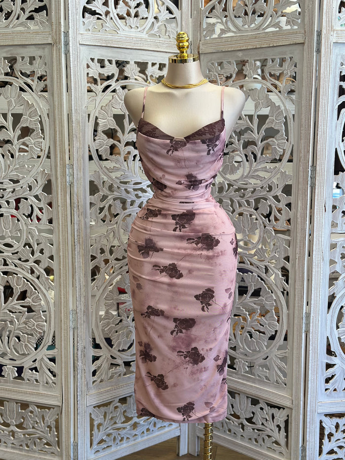 Peek Floral Dress - Estira, Stretchy