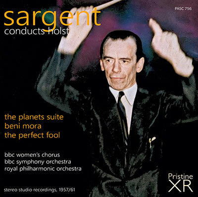 SARGENT conducts Holst (stereo, 1957/1961) - PASC756 - CD