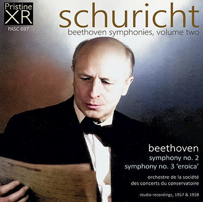 SCHURICHT Beethoven Symphonies Volume Two (Paris, 1957/58) - PASC697 - CD