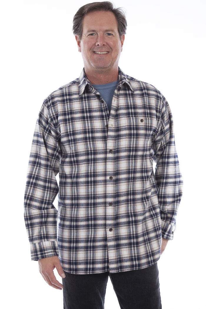 Scully One Pocket (5279) - Men's Flannel Shirt