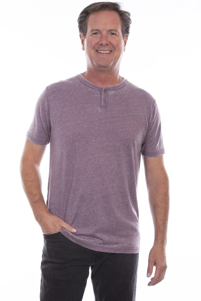 Scully Placket Neck (5323) - Men's T-Shirt