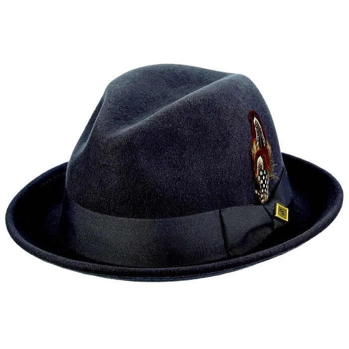 Stacy Adams Chelsea - Wool Fedora Hat (Closeout)