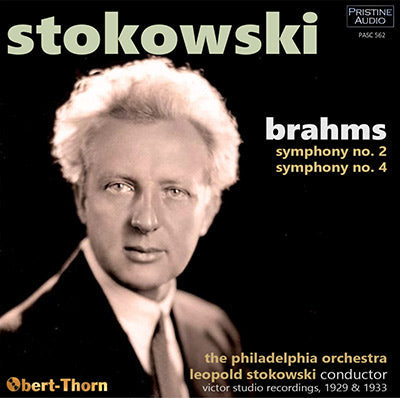 STOKOWSKI Brahms Symphonies 2 & 4 (1929/33) - PASC562 - CD