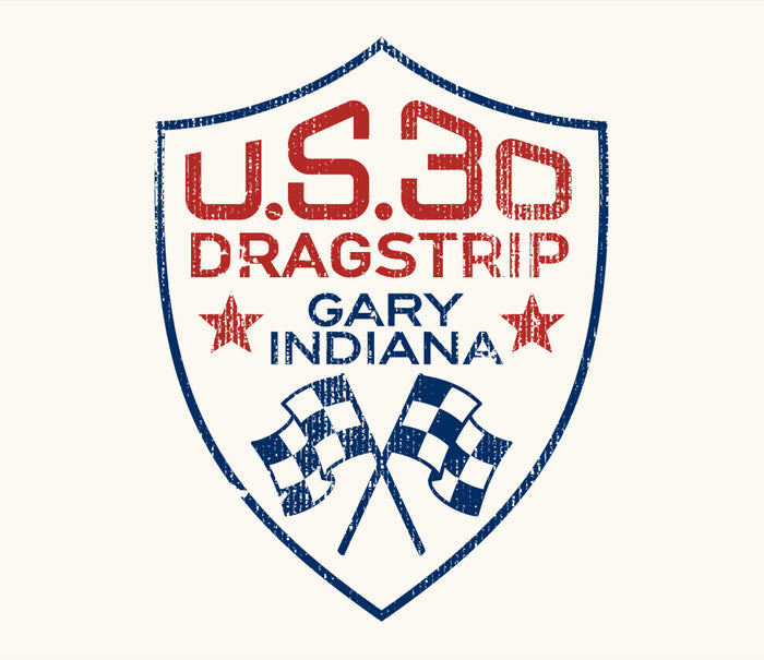 US 30 Indy Drag Strip T-Shirt