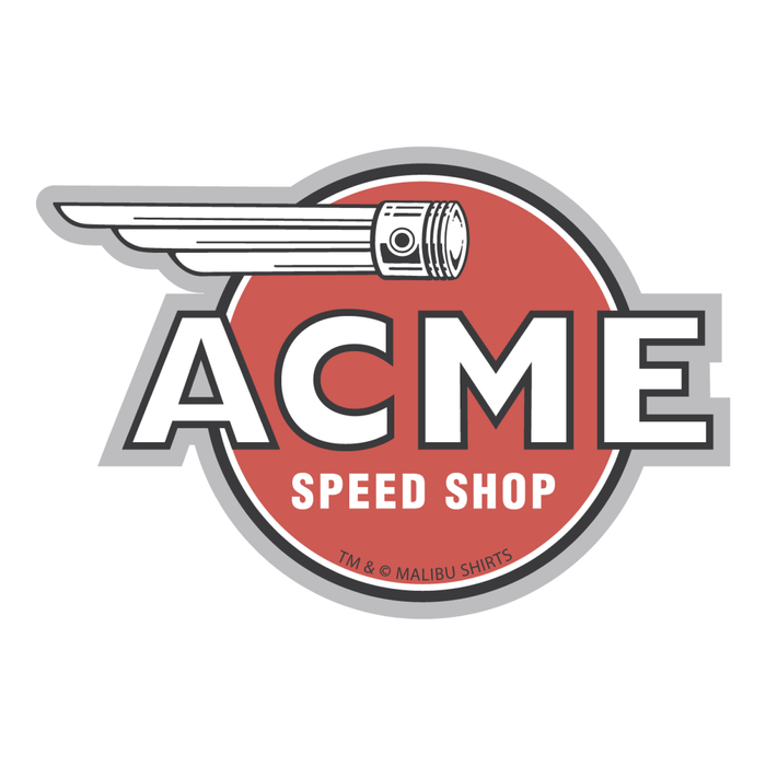 ACME Speed Shop Logo Sticker