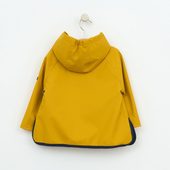 Baby Crab Pocket Raincoat with Cotton Lining