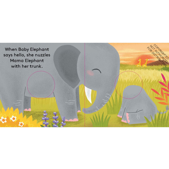 Baby Elephant Finger Puppet Book