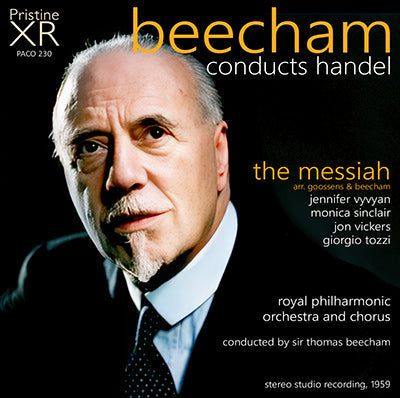 BEECHAM Handel: Messiah (stereo, 1959) - PACO230 - CD
