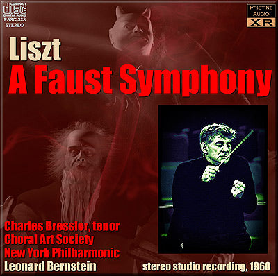 BERNSTEIN Liszt: A Faust Symphony (1960) - PASC323 - CD