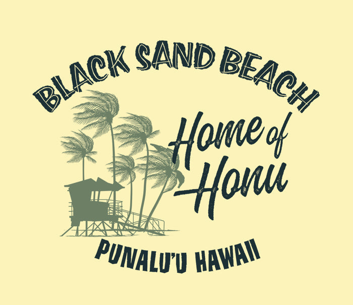 Black Sand Honu T-Shirt