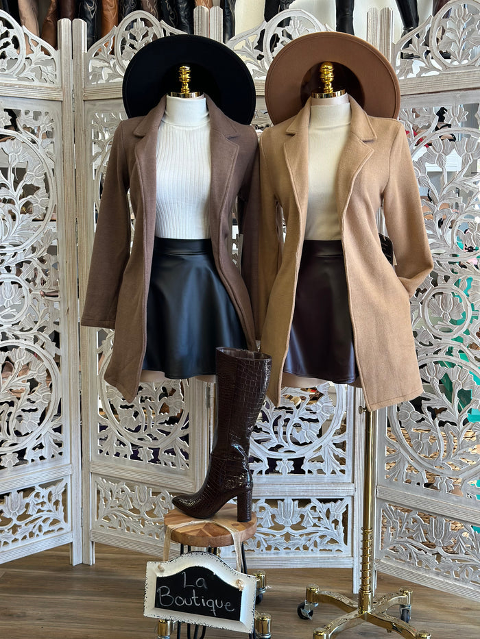 Blazer Midi Coat