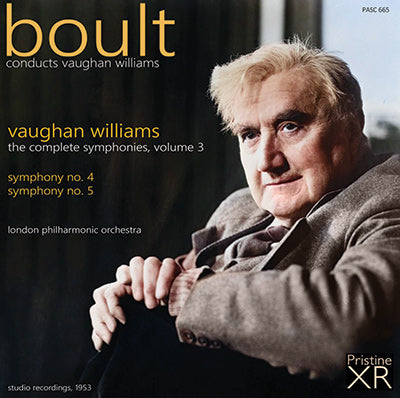 BOULT Vaughan Williams Symphonies Volume 3: Symphonies 4 & 5 (1953) - PASC665 - CD