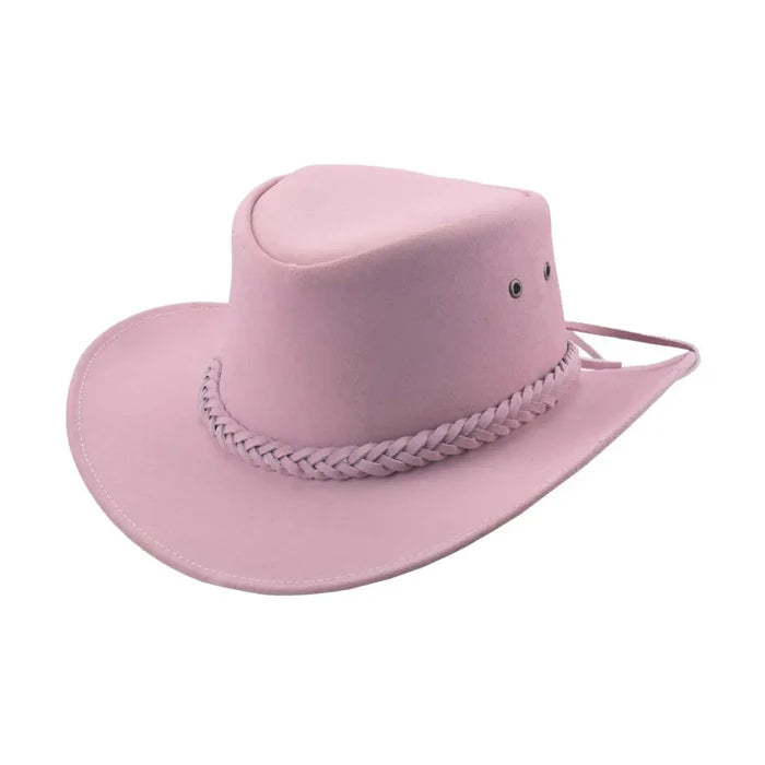 Bullhide Bright Spark - Women's Suede Leather Outback Hat