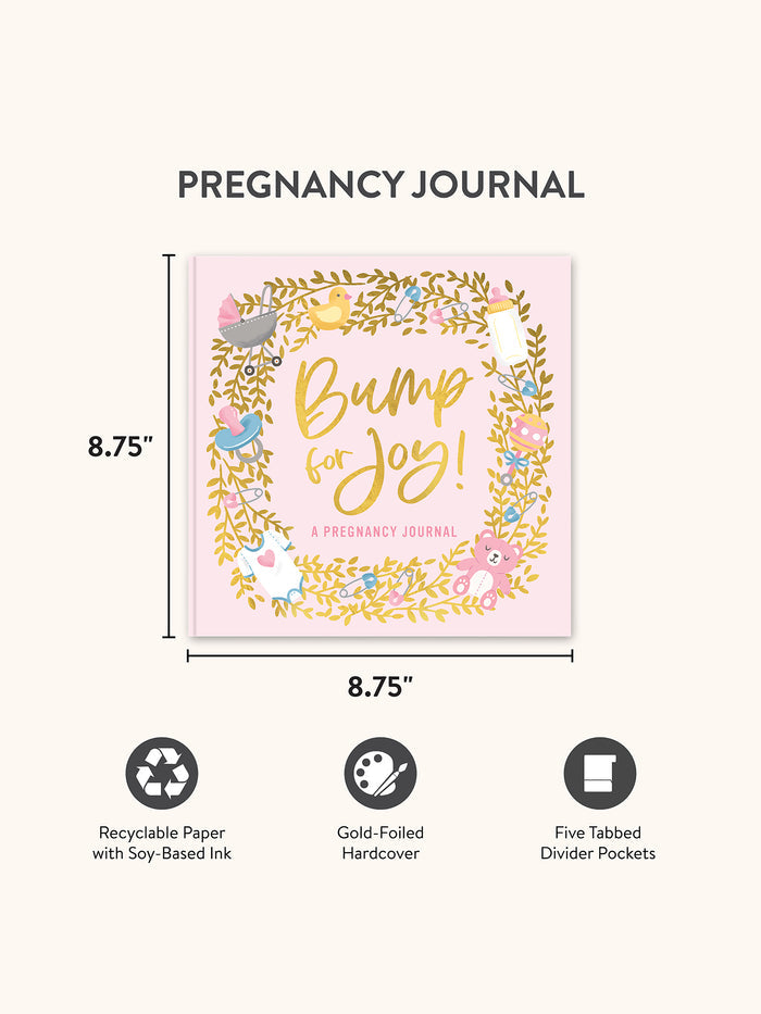 Bump for Joy Guided Journal (Pink)