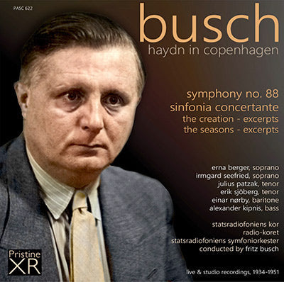 BUSCH conducts Haydn in Copenhagen (1934-51) - PASC622 - CD