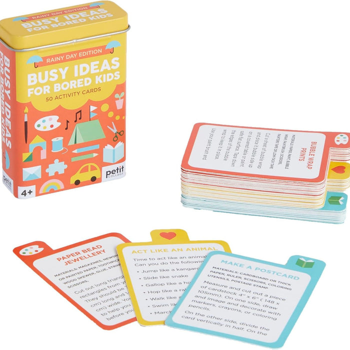 Busy Ideas For Bored Kids - Rainy Day Edition