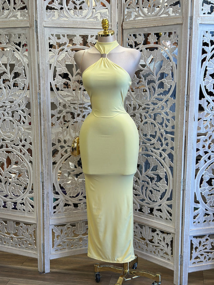 Butter Cinched Midi Dress -Estira, Stretchy