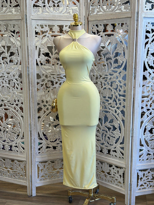 Butter Cinched Midi Dress -Estira, Stretchy