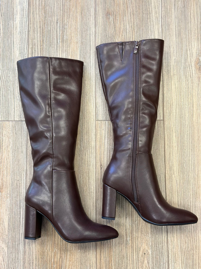 Chocolate Brown Mid Length Boots