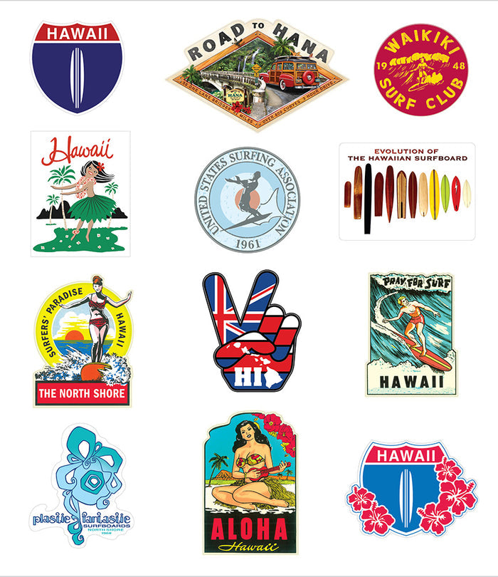 Classic Sticker Pacific Collection