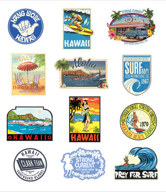 Classic Sticker Sea Foam Collection