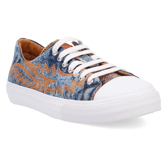 Dingo Campus - Women's Suede Leather Sneakers