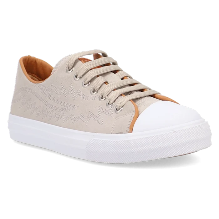 Dingo Campus - Women's Suede Leather Sneakers