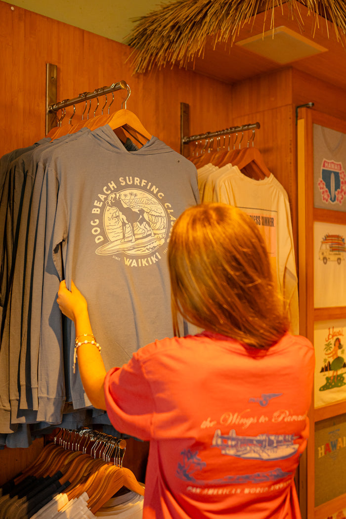 Dog Beach Classic Hoodie LS