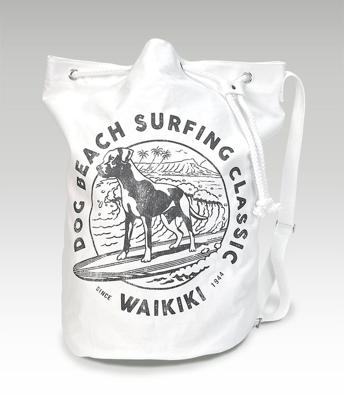 Dog Beach Classic Rope Cinch Beachbag