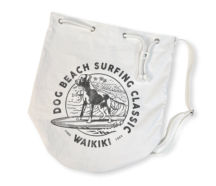 Dog Beach Classic Rope Cinch Beachbag