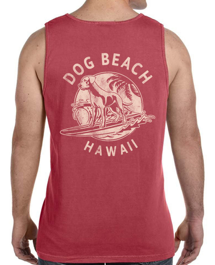 Dog Beach Hawaii Tank Top