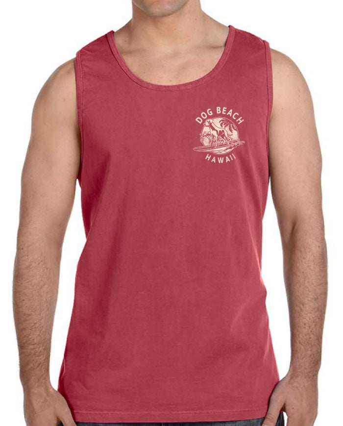 Dog Beach Hawaii Tank Top