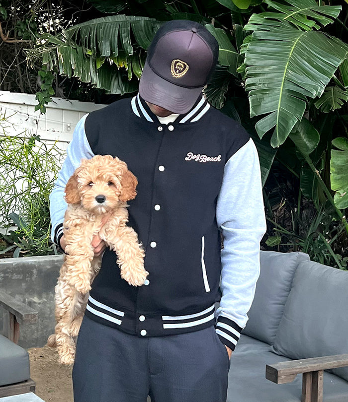 Dog Beach Letterman Jacket