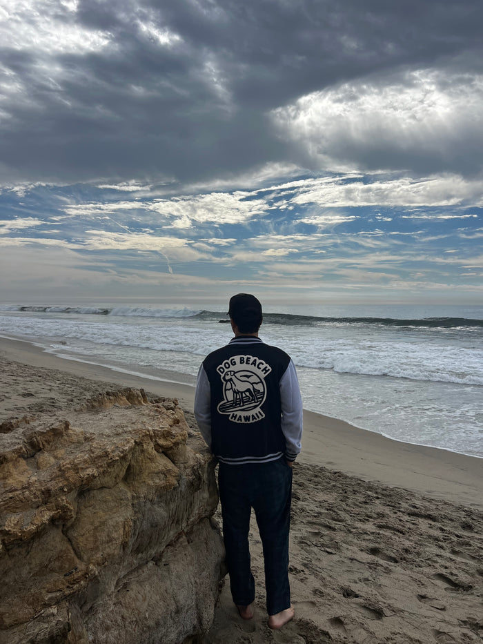 Dog Beach Letterman Jacket