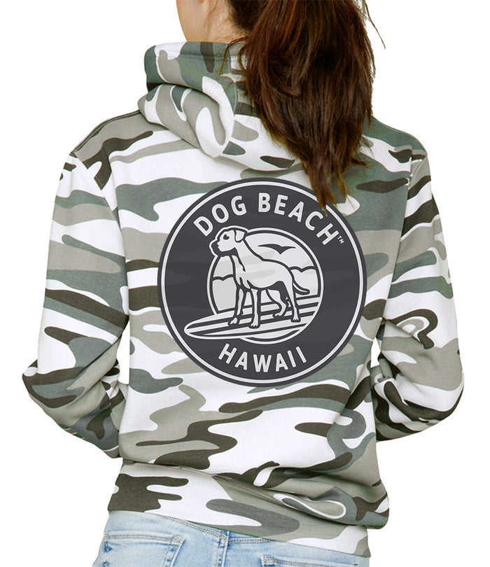 Dog Beach Light Camo Hoodie