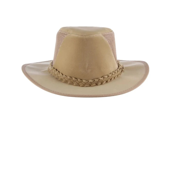 Dorfman Pacific Seabreeze - UPF 50+ Canvas Australian Hat