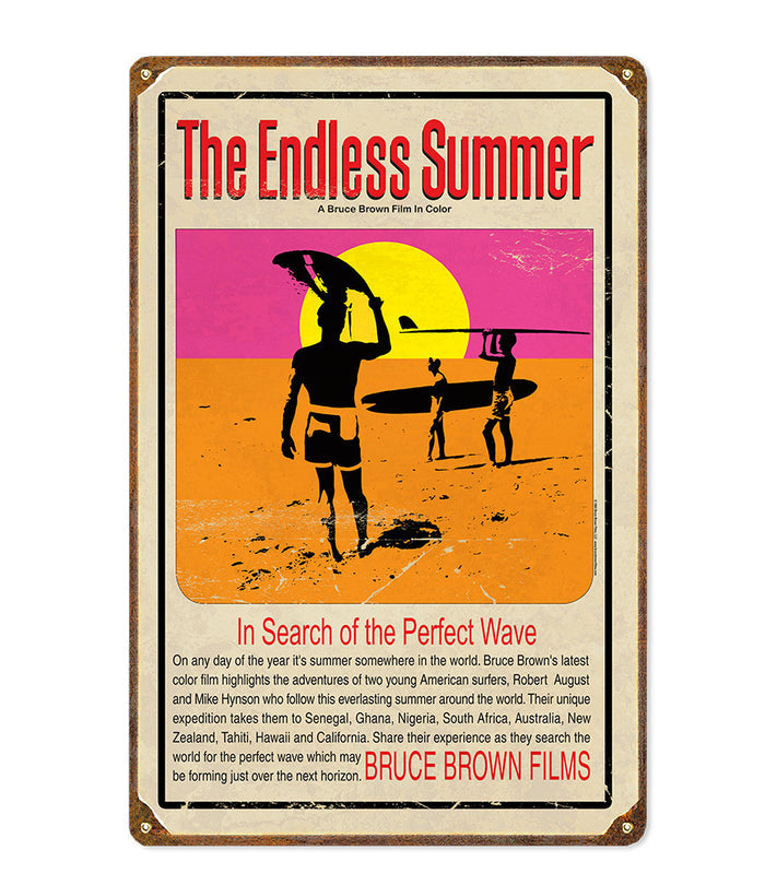 Endless Summer Metal Sign
