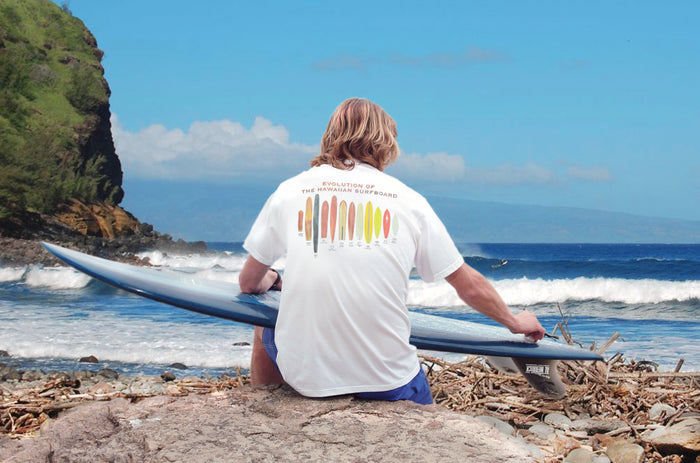 Evolution of the Surfboard Men's Shirt